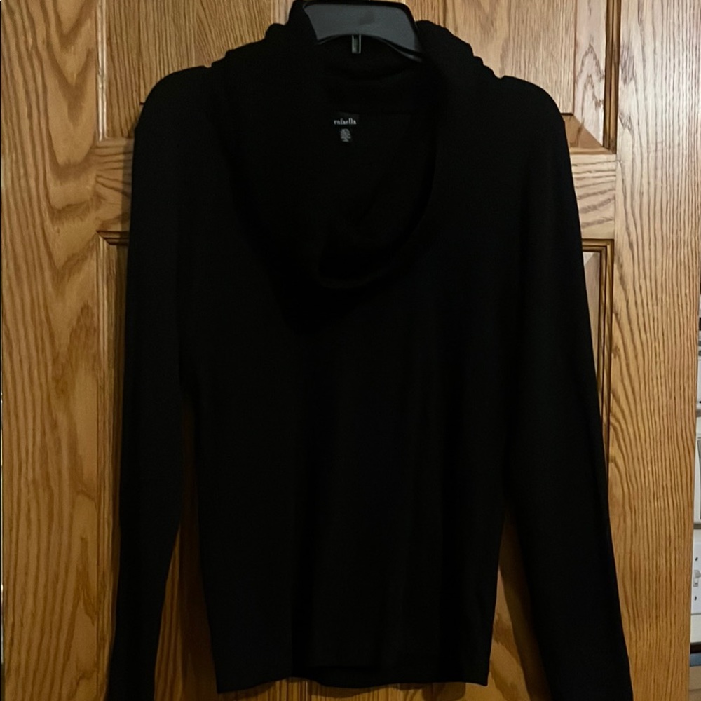Black cowl knit Sweater NWT
